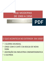 Modernismo Prova