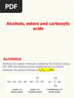 Alcohol, Ester, Carboxylic Acid PDF