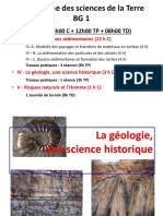 La Géologie Une Science Historique Mode de Compatibilité