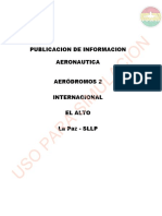 Carta Aerea SLLP - La Paz Bolivia PDF