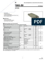 7MBR50VP060-50: IGBT MODULE (V Series) 600V / 50A / PIM