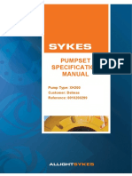 Manual - Wat - Sykes XH200 - Pumpset Specification - 2