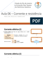 Aula 06 - Corrente e Resistência