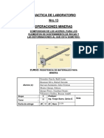 Sostenimiento en Minería Subterránea Resistencia.