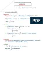 5ème - Ch. N3 - Fractions