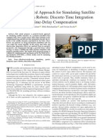 2019 - de Stefano, Balachandran, Secchi - A Passivity-Based Approach For Simulating Satellite Dynamics With Robots Discrete-Time Integration