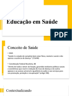 Aula 1 - Educação em Saude