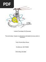 ACTIVIDAD 3.1 Impacto Mundial de Las Actividades, RICARDOMEZA