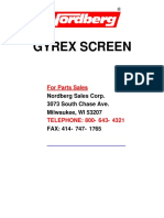 Hewitt (Nordberg) Gyrex Screen