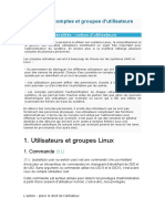 Gestion Des Utilisateurs Et Groupes Linux