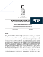 A Relação Dos Animais Domésticos Com Educação e Saúde