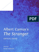 Albert Camuss The Stranger Critical Essays by Peter Francev PDF