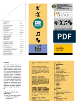 Programa de Bellas Artes PDF