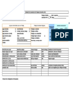 Formato de Análisis de Trabajo Seguro (Ats) : Equipos o Herramientas A Usar en El Trabajo Trabajos Considerados Peligrosos