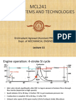 MCL241 L11 Reciprocating IC Engines Breathing Fuel Injection Load Control