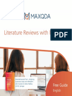 LiteratureReview Guide MAXQDA2022 EN PDF