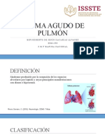 Edema Agudo de Pulmón