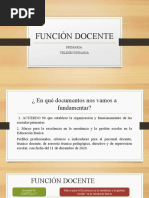 Función Docente