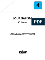 SPJ 4 - Quarter 4 - Learning Activity Sheets