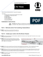 BRAVO Chassis For Howa Installation Instructions