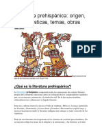 Literatura Prehispánica 2