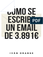 Cómo Se Escribe Un Email de 3.891 - Iván Orange