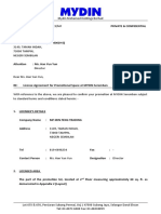 Amended - SBM - MF MIN FENG TRADING License Agreement HM (000001)