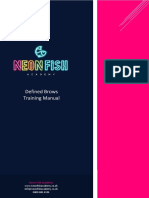 Defined Brows Training Manual Neon Fish PDF