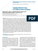 An Ensemble Oversampling Model For Class Imbalance Problem in Software Defect Prediction