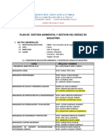 Plan de Gestion Ambiental Integrado 2023