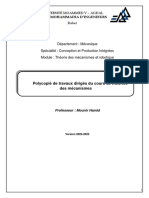 TD-théories Des Mécanismes-Mr MOUNIR 2022-23 PDF