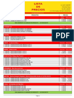 Lista de Precios Mayorista PDF