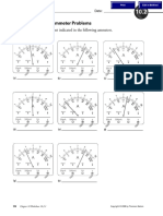 2 - Reading An Analog Ammeter Problems Worksheet