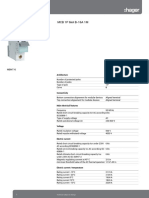 Ficha Tecnica de Interruptor