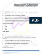 Sentence Rearrangement 2