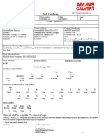 Certifica Analisis QuimicoMecanico Placa 0.1719