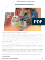 Estudando - Auxiliar de Veterinário e Pet Shop Básico - Prime Cursos