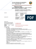 TDR Ejecucion de Obra Camino Vecinal Uranmarca