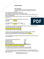 Control Accounts Homework Answers