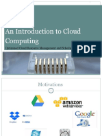 Ch1 - An Introduction To Cloud Computing