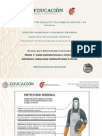 Anexos Vertical Mantenimiento Industrial MOD. II Submódulo1. Suelda Piezas Metálicas Ferrosas PDF