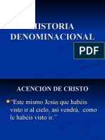 Historia Denominacional