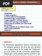 CAMPO MAGNETICO BASES TEORICAS AMPLIADO Clase Agosto 12