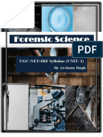 1619921936223forensic Science UNIT - I PDF