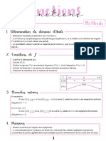 Chapitre 1 - Fonctions (Méthode:Fiche)