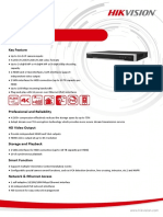 Datasheet of DS 7616NI K2 - 16P NVR D or E - 4.71.410 - 20221026