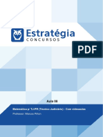 Equações de 1° e 2° Graus. Sistemas de Equações. Funções