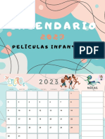 Calendario 2023 Películas