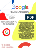 Reclutamiento Google