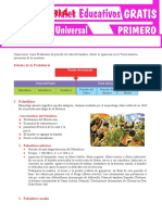 Paleolítico y Mesolítico para Primer Grado de Secundaria (1) Tarea